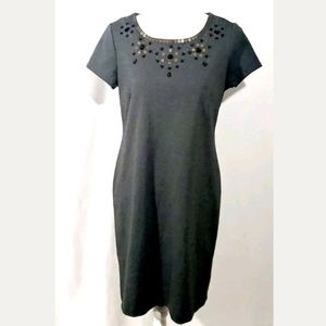 Relativity Charcoal Dress with Black Accents small